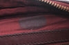 Authentic Cartier Must de Cartier Leather Shoulder Cross Bag Bordeaux Red L0203