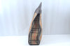Authentic Burberrys Nova Check Canvas Hand Bag Brown Beige L0208