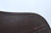 Authentic Burberrys Nova Check Canvas Hand Bag Brown Beige L0208
