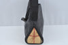 Authentic BURBERRY Vintage Leather Shoulder Hand Bag Purse Black L0209