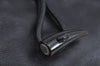 Authentic BURBERRY Vintage Leather Shoulder Hand Bag Purse Black L0209