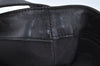 Authentic BURBERRY Vintage Leather Shoulder Hand Bag Purse Black L0209