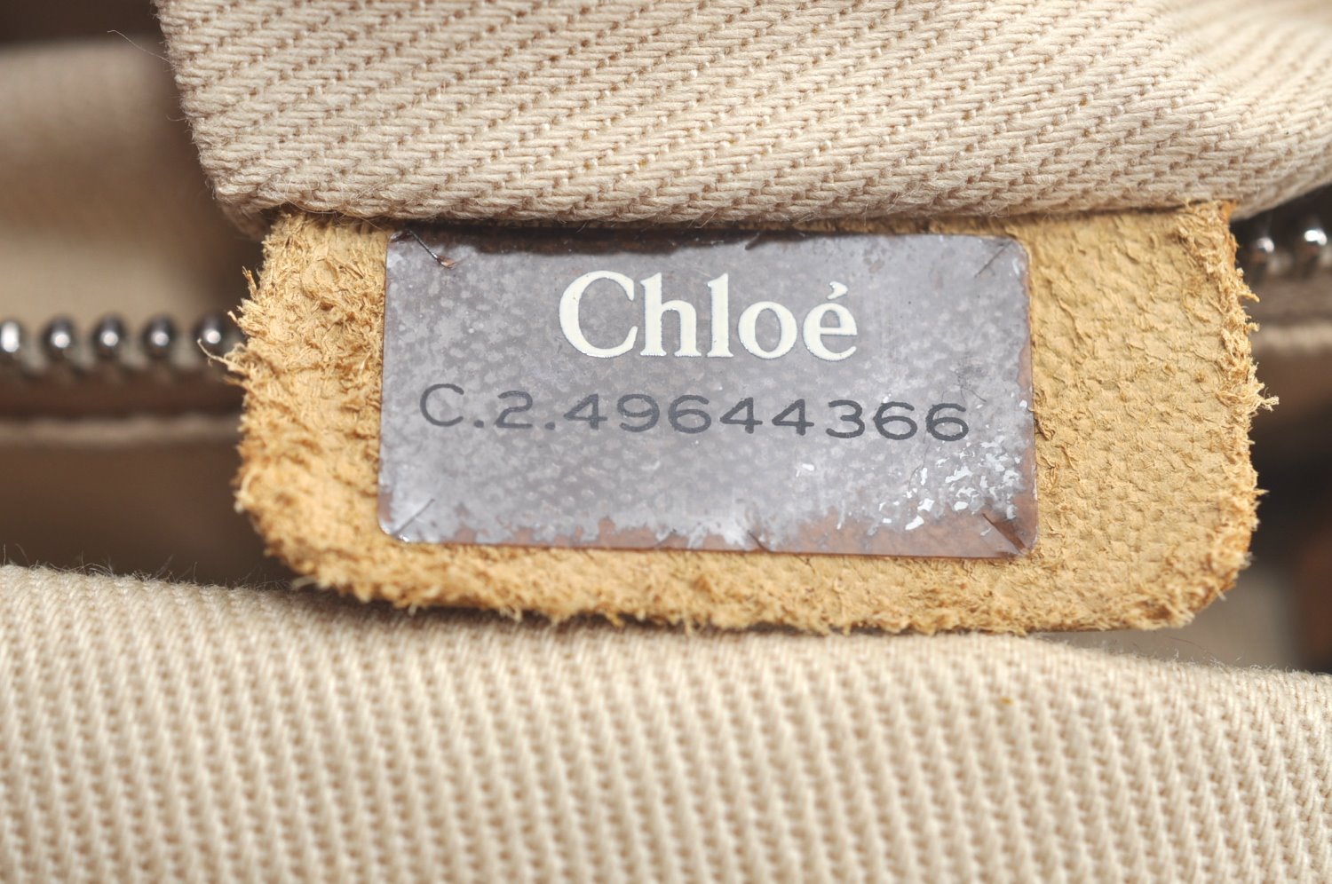 Authentic Chloe Paddington Leather Shoulder Bag Purse Brown L0210