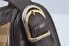 Authentic BURBERRY Nova Check Shoulder Bag Purse Canvas Leather Beige L0214