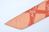 Authentic HERMES Twilly Scarf "BOLDUC" Silk Orange L0215