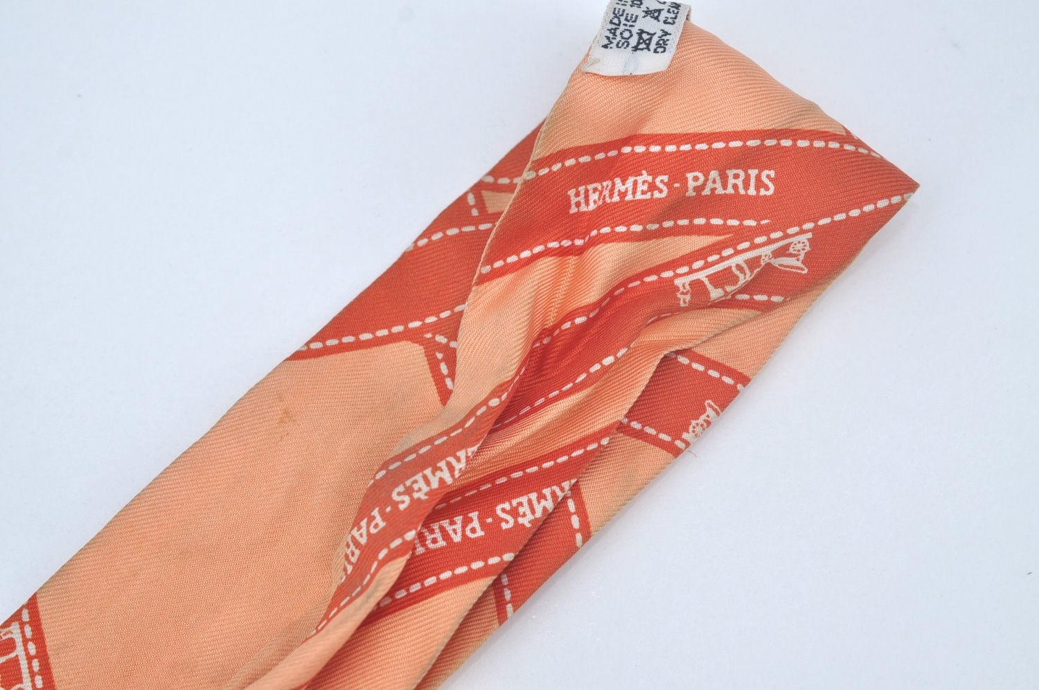 Authentic HERMES Twilly Scarf 