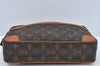 Authentic Louis Vuitton Monogram Compiegne 28 Clutch Hand Bag M51845 LV L0217