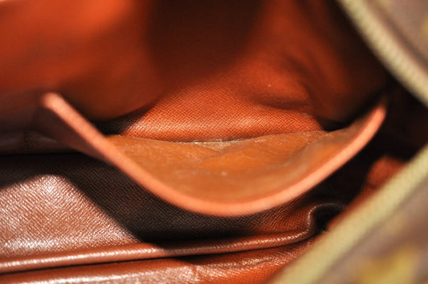 Authentic Louis Vuitton Monogram Compiegne 28 Clutch Hand Bag M51845 LV L0217