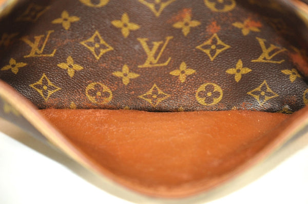 Authentic Louis Vuitton Monogram Compiegne 28 Clutch Hand Bag M51845 LV L0217