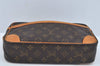 Authentic Louis Vuitton Monogram Compiegne 28 Clutch Hand Bag M51845 LV L0218