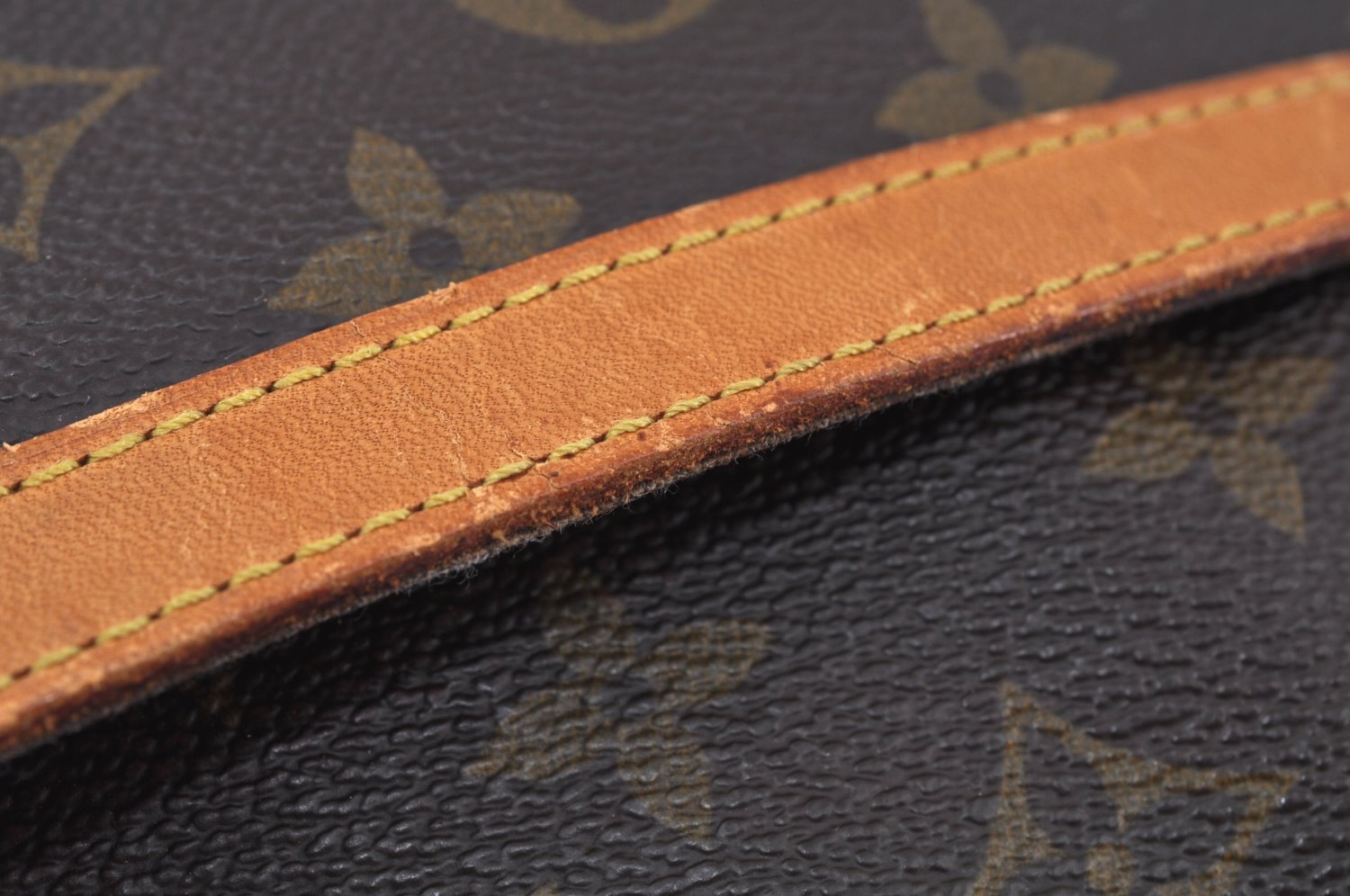 Authentic Louis Vuitton Monogram Compiegne 28 Clutch Hand Bag M51845 LV L0218