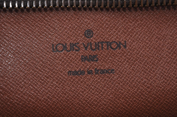 Authentic Louis Vuitton Monogram Compiegne 28 Clutch Hand Bag M51845 LV L0218