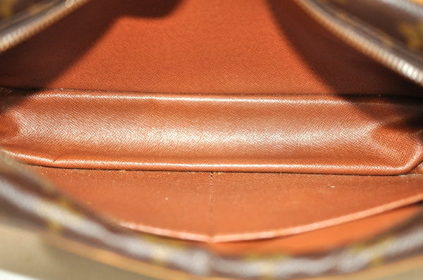 Authentic Louis Vuitton Monogram Compiegne 28 Clutch Hand Bag M51845 LV L0218