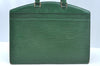 Authentic Louis Vuitton Epi Riviera Hand Bag Green M48184 LV Junk L0219