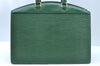 Authentic Louis Vuitton Epi Riviera Hand Bag Green M48184 LV Junk L0219