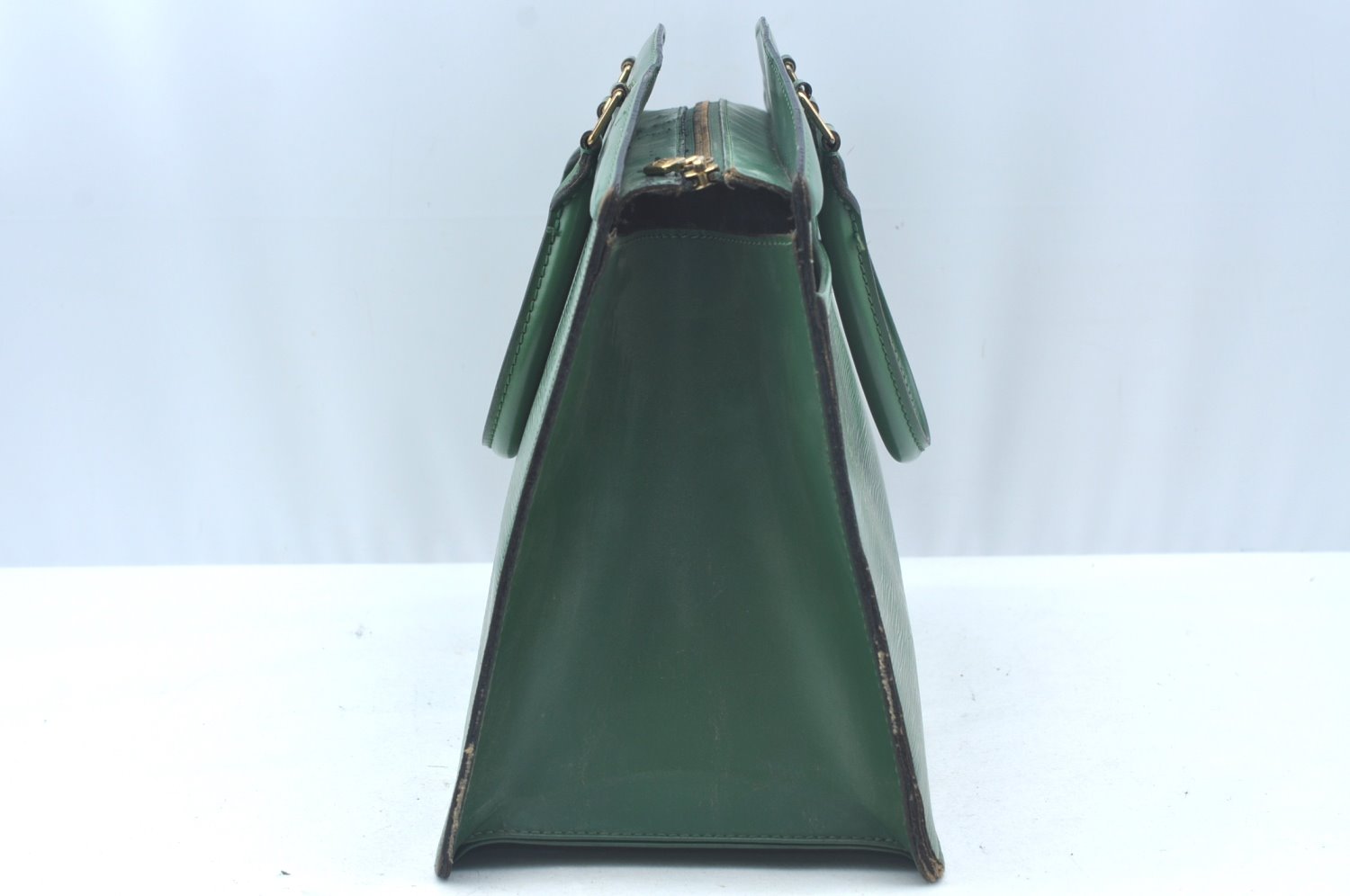 Authentic Louis Vuitton Epi Riviera Hand Bag Green M48184 LV Junk L0219