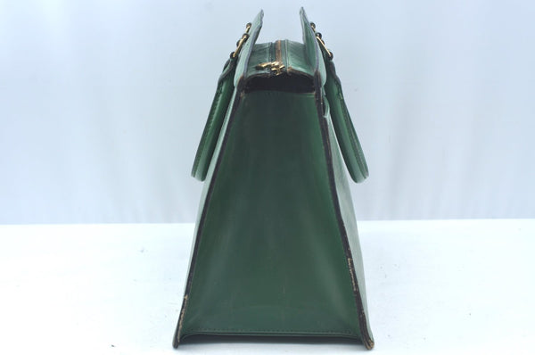 Authentic Louis Vuitton Epi Riviera Hand Bag Green M48184 LV Junk L0219