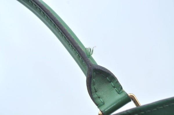 Authentic Louis Vuitton Epi Riviera Hand Bag Green M48184 LV Junk L0219