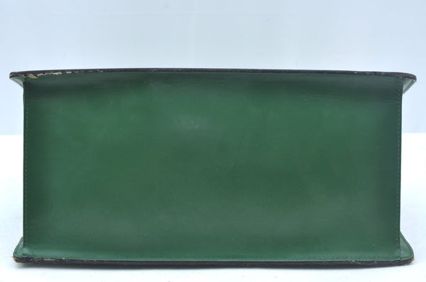 Authentic Louis Vuitton Epi Riviera Hand Bag Green M48184 LV Junk L0219