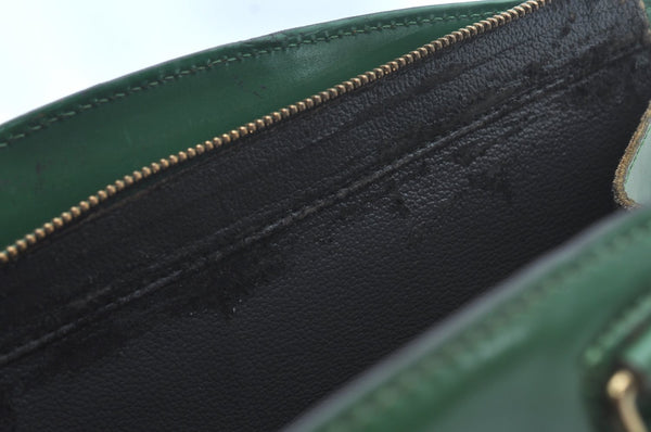 Authentic Louis Vuitton Epi Riviera Hand Bag Green M48184 LV Junk L0219