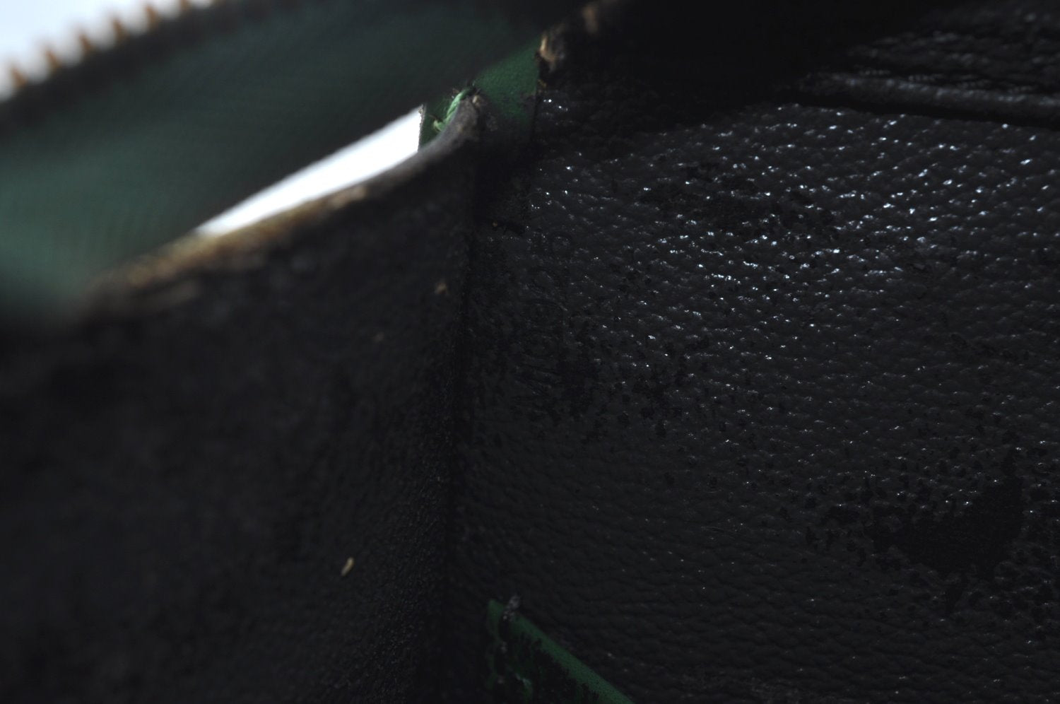 Authentic Louis Vuitton Epi Riviera Hand Bag Green M48184 LV Junk L0219