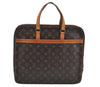 Authentic Louis Vuitton Monogram Porte Documents Pegase M53343 Briefcase L0220