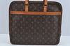 Authentic Louis Vuitton Monogram Porte Documents Pegase M53343 Briefcase L0220