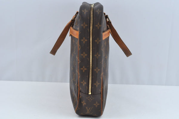 Authentic Louis Vuitton Monogram Porte Documents Pegase M53343 Briefcase L0220