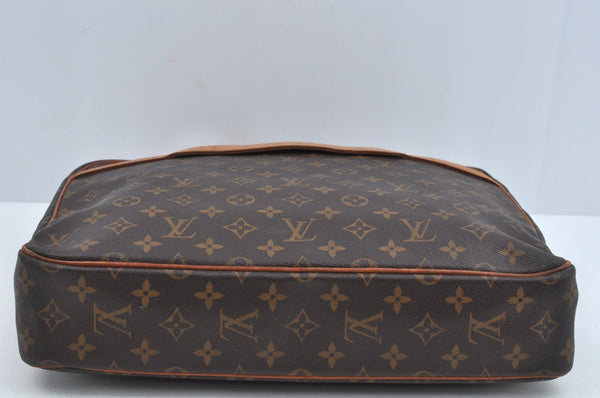 Authentic Louis Vuitton Monogram Porte Documents Pegase M53343 Briefcase L0220