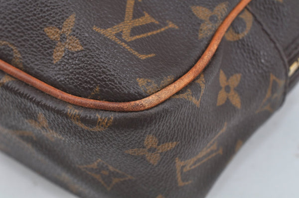 Authentic Louis Vuitton Monogram Porte Documents Pegase M53343 Briefcase L0220