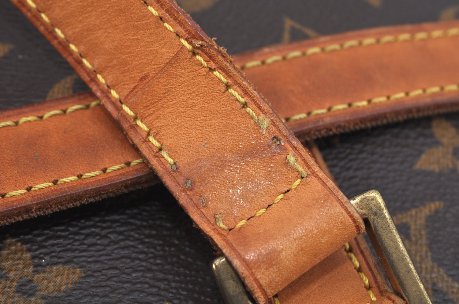 Authentic Louis Vuitton Monogram Porte Documents Pegase M53343 Briefcase L0220