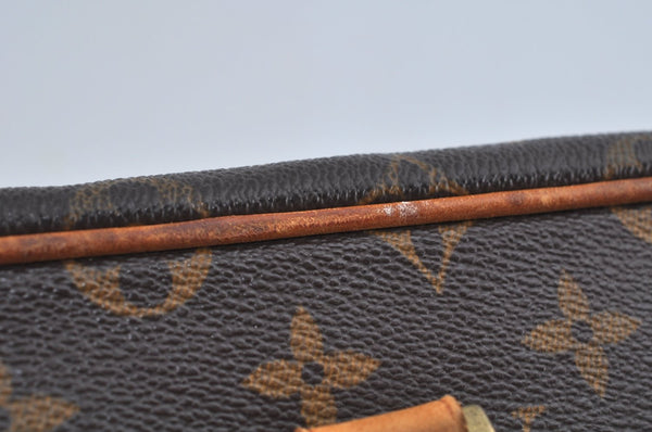 Authentic Louis Vuitton Monogram Porte Documents Pegase M53343 Briefcase L0220