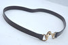 Authentic GUCCI 2Way Hand Bag Leather Brown L0221