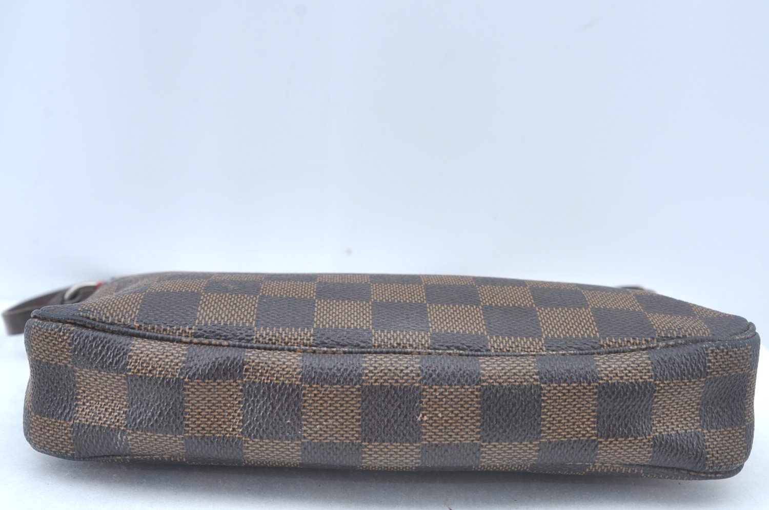 Authentic Louis Vuitton Damier Pochette Accessoires Pouch Purse N51985 LV L0225