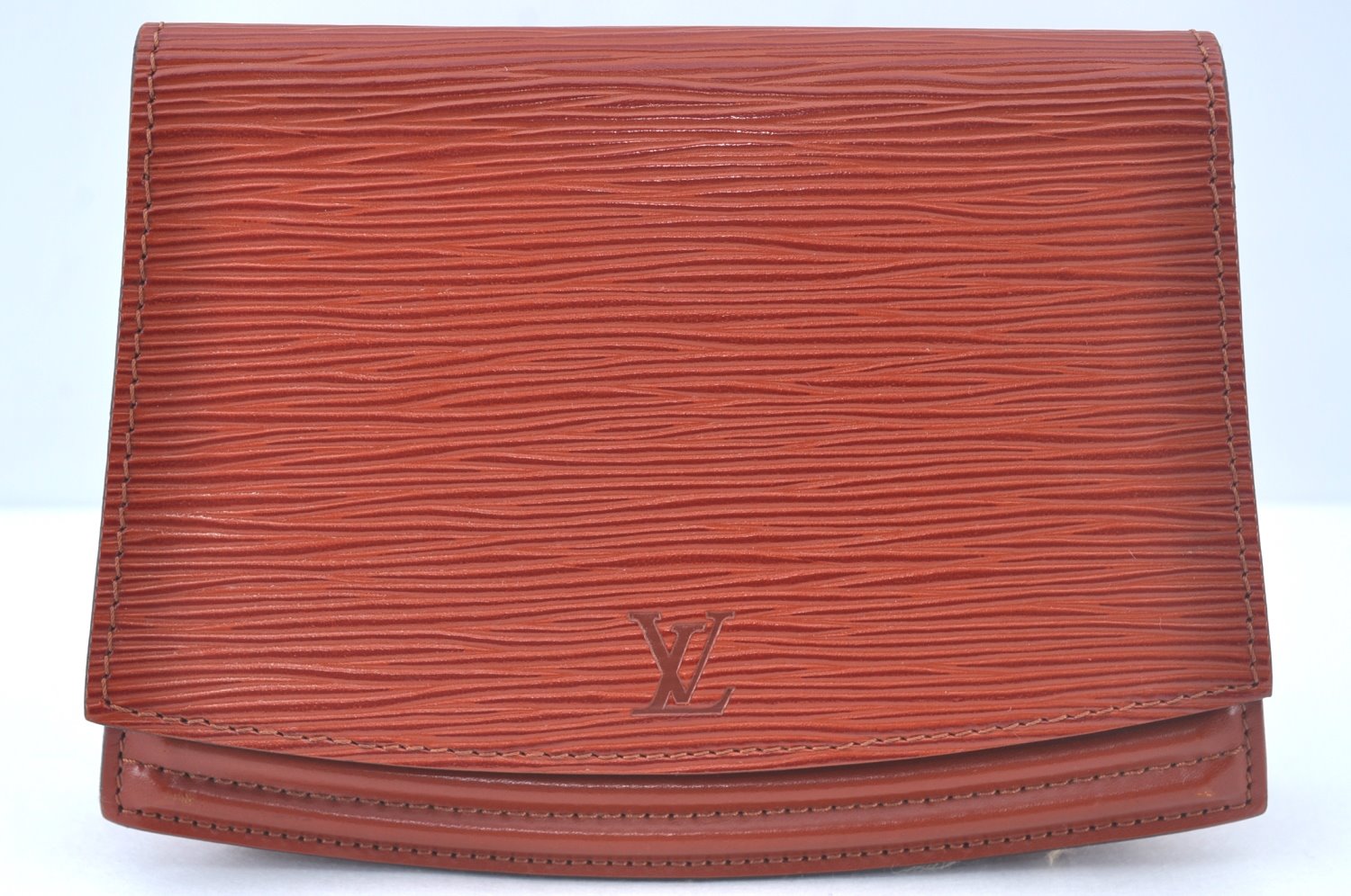 Authentic Louis Vuitton Epi Ceinture Tilsitt Waist Body Bag M52603 Brown L0226