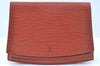 Authentic Louis Vuitton Epi Ceinture Tilsitt Waist Body Bag M52603 Brown L0226