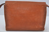 Authentic CELINE Shoulder Bag Purse Leather Brown Junk L0227