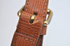 Authentic CELINE Shoulder Bag Purse Leather Brown Junk L0227