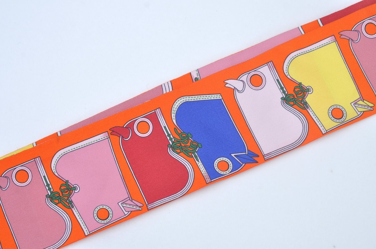 Authentic HERMES Twilly Scarf 