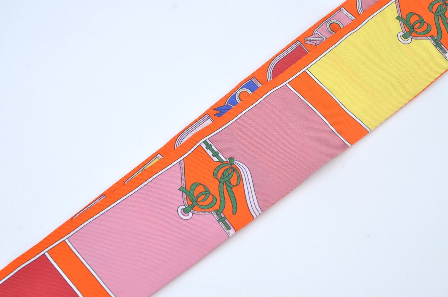 Authentic HERMES Twilly Scarf 