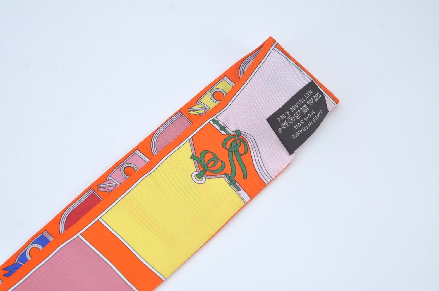 Authentic HERMES Twilly Scarf 