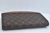 Authentic Louis Vuitton Monogram Bordeaux M51797 2Way Shoulder Clutch Bag L0230