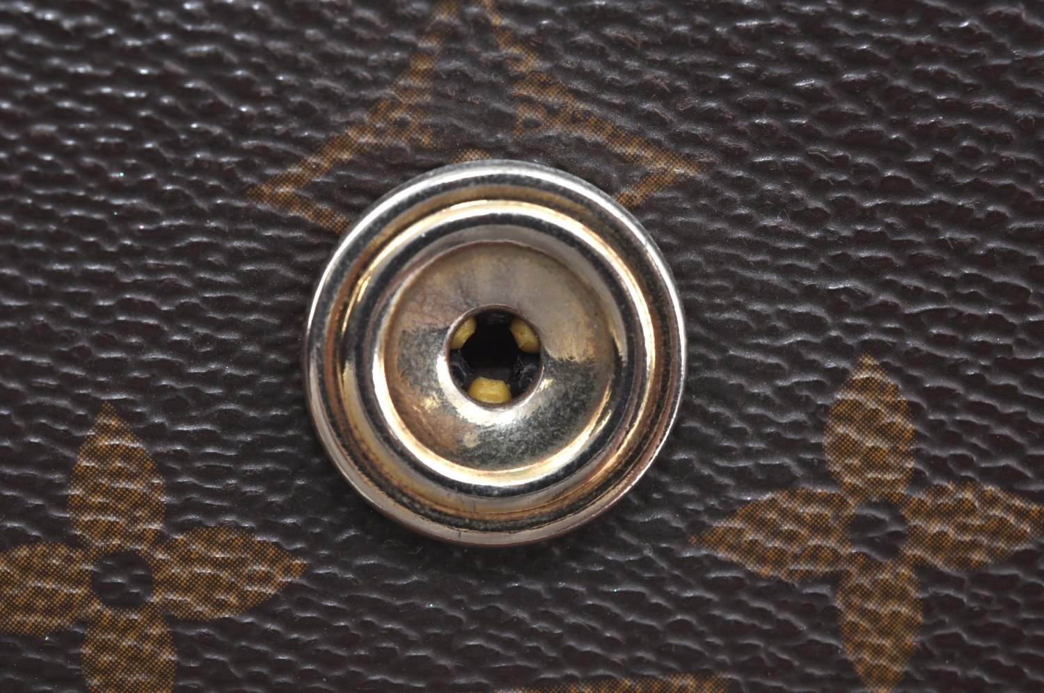 Authentic Louis Vuitton Monogram Bordeaux M51797 2Way Shoulder Clutch Bag L0230