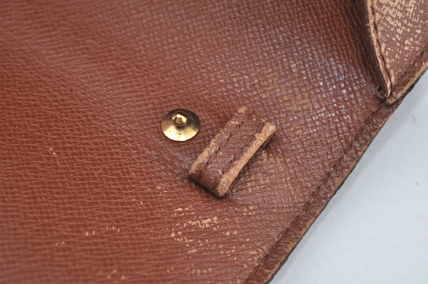 Authentic Louis Vuitton Monogram Bordeaux M51797 2Way Shoulder Clutch Bag L0230