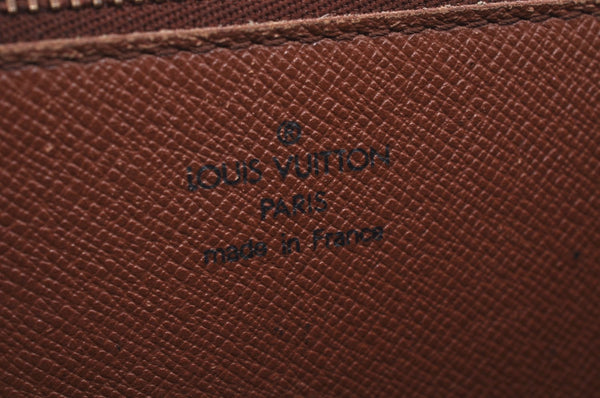 Authentic Louis Vuitton Monogram Bordeaux M51797 2Way Shoulder Clutch Bag L0230