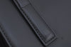 Authentic Burberrys Vintage Leather Shoulder Bag Purse Black L0232