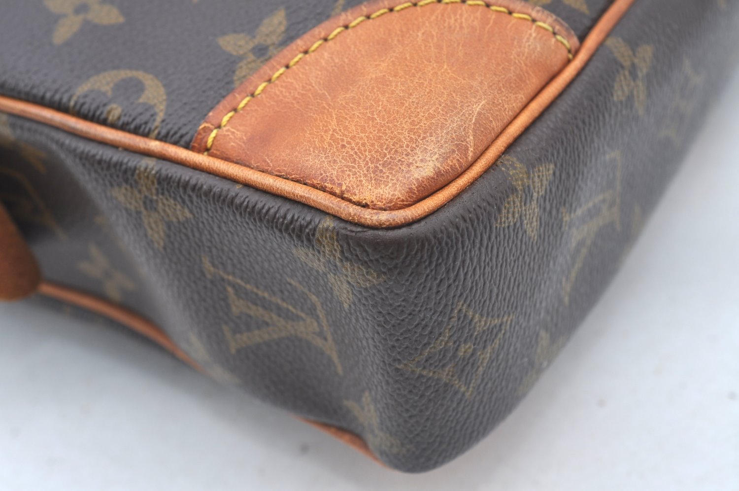 Authentic Louis Vuitton Monogram Porte Documents Voyage M53361 Briefcase L0234