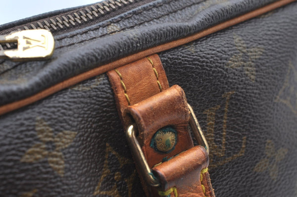 Authentic Louis Vuitton Monogram Porte Documents Voyage M53361 Briefcase L0234