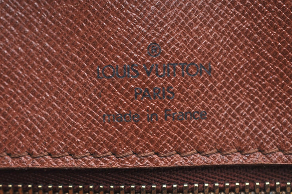 Authentic Louis Vuitton Monogram Porte Documents Voyage M53361 Briefcase L0234