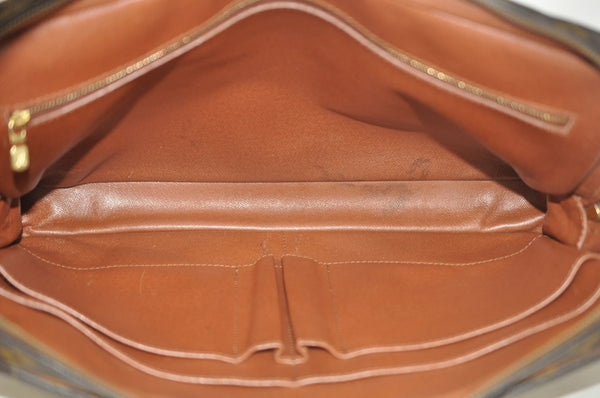 Authentic Louis Vuitton Monogram Porte Documents Voyage M53361 Briefcase L0234